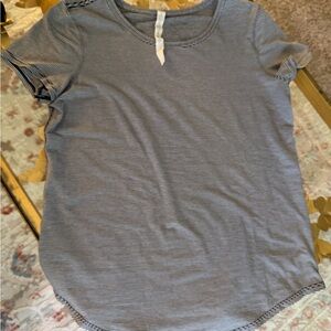 Lululemon Striped Gray Women's Top Size 8